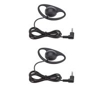 Xiuganpo Earpiece Headset Lightweight Comfortable Earbud for Guided Tours and Conference Use 3.5mm Mono and Adjustable (2pcs)