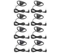 Xiuganpo Earpiece Headset Lightweight Comfortable Earbud for Guided Tours and Conference Use 3.5mm Mono and Adjustable (8pcs)