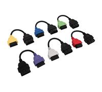 Xiuganpo ECU Scan Tool Cable Anti-Aging for MultiECUScan Adapter Cable Heavy Duty High Performance 6pcs for Car