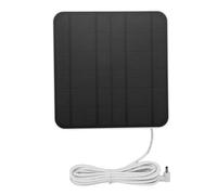Xiuganpo Efficient 12W Solar Panel Charger for Ring Cam Plus Pro Security Camera, IP65, 9.8ft Long Cable, Suitable for Outdoor Use
