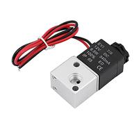 Xiuganpo Electric 3 Way 2 Position 1/8" BSP Solenoid Air Valve for Sensitive Directional Changes (DC12V)