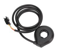 Xiuganpo Electric Bicycle Pedal Assist Sensor, 8 Magnet Single Hall Sensor High Sensitivity, Sensitive Response with Left Side Installation for Most Electric Bikes PC Plastic Material