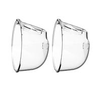 Xiuganpo Electric Breast Pump Replacement Accessory Set Safe Food-Grade Silicone for The INS Breast Pump, Easy Assembly and Cleaning for Breastfeeding Moms (8oz Cup)