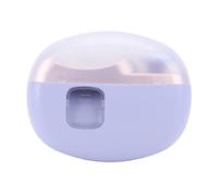 Xiuganpo Electric Nail Clipper Multifunctional Adjustable Speed Fingernail Cutter for Home Use with Anti Splashing Design (Purple)