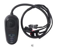Xiuganpo Electric Wheelchair Controller Replacement Joystick, 50A DC24V Universal Accessories Intelligent Brushed Motor with Flexible Speed, ABS Multi Wheelchair Joystick Controller