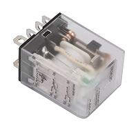 Xiuganpo Electromagnetic Relay 10A Green Indicator Two Open Two Closed for Automotive Small Size 12VDC Optional (6VDC)