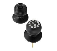 Xiuganpo Electronic Keypad Door Knob Lock with Anti Peep Function Stylish Design for Apartment Office, 45 Sets of Passwords Storage (Black)