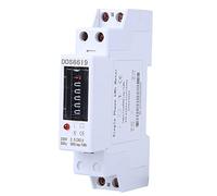 Xiuganpo Energy Meter Din Rail 1P Compact Model for Household Appliances - Accurate Single Phase Measurement - Lightweight and - DDS6619-001-2.5(30) A Unit (DDS66190012.5（30）A)