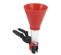 Xiuganpo Engine Oil Funnel Kit, Anti Static No Spill 3 Piece Set (Orange)