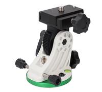 Xiuganpo Equatorial Telescope Mount, 90° Adjustable Aluminum Alloy Equatorial Wedge Instrument Latitude Base, 3/8in Threaded Telescope Vertical Movement Telescope Mount for Sky Watcher