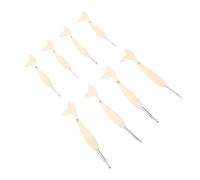 Xiuganpo Ergonomic Handle Crochet Hook Set of 8 for Versatile Yarn