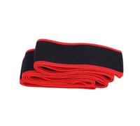 Xiuganpo Exercise Belt for Latin Dance, Balance Development, Pilates, Elastic Stretching Belt (Red)