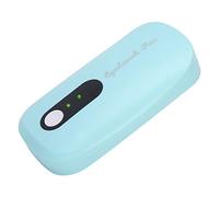 Xiuganpo Eyelash Mini Blow Dryer Fan Compact Portable USB Rechargeable for Individuals Beauty Institutions (Blue)