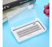 Xiuganpo False Eyelashes, Thick Grafting 5 Sizes Eyelash Extensions, Synthetic Fibre Eyelashes with Reusable Easy Apply for Professional Makeup Artists Personal (MA-025 0.05C 11mm)
