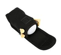 Xiuganpo Fashionable Utility Pouch Clip Holder with Tees for Ball Transportation on the Course (Black)