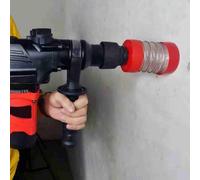 Xiuganpo FCM210 Plastic Dust Cover for Electric Hammer 9.8in Depth Adjustable Flexible Durable Drill Accessories (Direction)