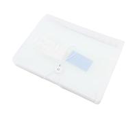 Xiuganpo File -Receipt Organizer, Closed File Folder. Large Capacity of Bright Lettering 25 Pockets for The Office for A4 Paper Writing