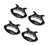 Xiuganpo Fishing Line Spooler 10 Pack Cord Organizer, PP Paracord Spool Winder for Rope Cable Storage Reel Tool, Anti Tangled Free for Fishing Anchor Lines (Black)