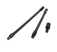 Xiuganpo Flexible Socket Extension 1/2 Inch 250mm 350mm CRV Steel 360° Universal Joint Spring Loaded Locking for Torque Wrench Ratchet Repair