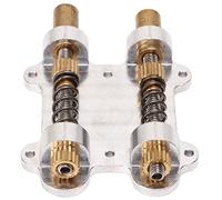 Xiuganpo Floating Bridge Tremolo Stabilizer Stopper, Metal Zero Return | Spring Cavity Mount, 6 Screws, Easy Install, for Electric Guitar, Luthier Setup Tool