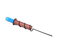 Xiuganpo Floating Rain Gauge 5in with Metal Spiral Bracket for Lawn