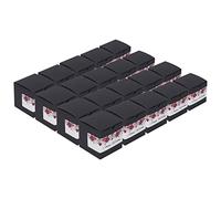 Xiuganpo Floral Black Gift Boxes 10x10cm, Bulk 20 Pack Happy Wedding