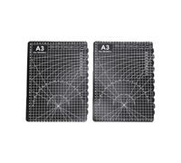 Xiuganpo Foldable A3 Cutting Mat for Craft, Sewing Cutting Board | PP Foldable Design for Easy Storage, Dual-sided Printed Grid for Precise Measurement, Textured Surface
