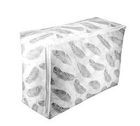 Xiuganpo Foldable Quilt Storage Bag for Blankets and Clothes Ideal for (#2)