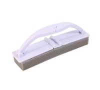 Xiuganpo Folding Sponge Cleaning Brush with Foldable Handle for Efficient Multipurpose Use in Kitchen and Bathroom Durable PP and Sponge Material (Purple)