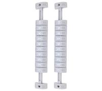 Xiuganpo Foosball Scoring Units 10-Segment Easy Install Plastic Score Counter for Friendly Play 2 Pieces