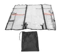 Xiuganpo Forklift Cover, 60x52x53in Transparent Full Forklift Cover, All Weather All Season Use, Forklift Cab Cover for Most Standard Forklifts, PVC Material