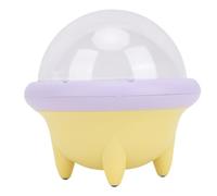 Xiuganpo Game Protective Support, Gaming Card Holder with 360 Silicone Degree Shock Test Without Sliding CW CCW for the Portable Console for Players (Purple Yellow)