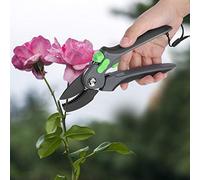 Xiuganpo Garden Scissor Durable Labor-Saving Pruning Shear for Pruning Branches Flowers Fruit Trees 8oz SK5 Steel 1 Unit
