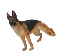 Xiuganpo German Shepherd Dog Decoration Exquisite Model Toy for Home Office