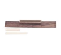 Xiuganpo Guitar Bridge Set Rosewood Acoustic Classical Replacement with Bone Saddle Nut for Performance Practice