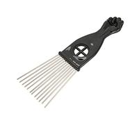 Xiuganpo Hair Comb Fork Tool Professional Styling Comb for Hair Dying Straightening Curling Men ABS 23 * 7cm (M1707-2 steel pin K2)