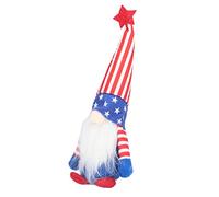 Xiuganpo Handcrafted Independence Day Gnome Plush with US Flag Star