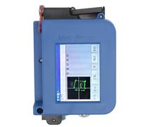 Xiuganpo Handheld Inkjet Printer Gun, Hand Held Printer with 2.4 Inch Touch Screen 600dpi Printing Accuracy, Mini Smart Inkjet Coding Machine for Carton Hope Bag Steel Pipe Round Simple