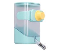 Xiuganpo Hanging Dog Water Dispenser, Reusable Automatic Pet Water Bottle for Cage Crate for Cat, Dog, Chinchilla, Stainless Steel Ball 3.9 X 4.7 X 6.9in (Green)