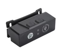 Xiuganpo Head Mounted Camera, 1080P Mini Action Camera, 45° Angle Adjustment, Smart Sensing, HD Shooting, Wearable Body Camera with LED Light,1800mAh Battery, for Fishing, Riding (Black)