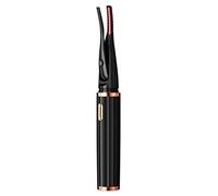 Xiuganpo Heated Eyelash Curlers Compact USB Rechargeable with 3 Temperature Modes for Long Lasting Curls Black 1 Set