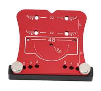 Xiuganpo High Performance Cabinet Door Hinge Drilling Tool for Professional Carpenters Concealed Hinge Marking Template