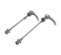 Xiuganpo High Strength Bike Quick Release Skewer Lever Easy Installation Corrosion Resistance for Cyclists Steel Aluminum Alloy 2pcs (Ti Color)