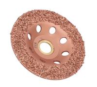 Xiuganpo HL Q7DMP Livestock Hoof Trimming Disc for 100 Model and 125 Model, Ti Plated Hoof Trimming Grinding Wheel Plate, Hooves Repair Tool for Cattle Horses, Sheep, and Other Animals