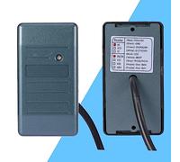 Xiuganpo ID IC Card Reader, High Sensitivity Security Card Reader Fully Sealed LED Indicator High Performance for Home for Office