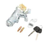 Xiuganpo Ignition Switch Assembly with 2 Keys Durable Metal Alloy for
