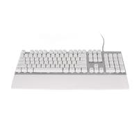 Xiuganpo Illuminated RGB Wired Keyboard 104 Keys Good Resilience Mechanical Feel Keyboard for Gaming ABS Material (GK60 keyway white)