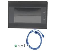 Xiuganpo Industrial HMI Touch Screen, 4.3in TFT LCD Resistive Touch Panel with ARM9 Processor, 480 X 272 Backlit Display for PLC Control with Communication Ports