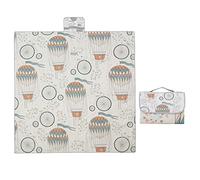 Xiuganpo Insular Baby Play Mat Non- Foldable Rug for Easy Clean-Up 130 * 130cm (#1)