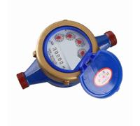 Xiuganpo Iron Water Meter with Digital Remote Monitoring, Intelligent Management, Multi Jet Dry Type, NSF Certified, for Household and Industrial Use